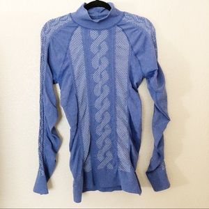 Athleta Seamless Comet Long Sleeve Top